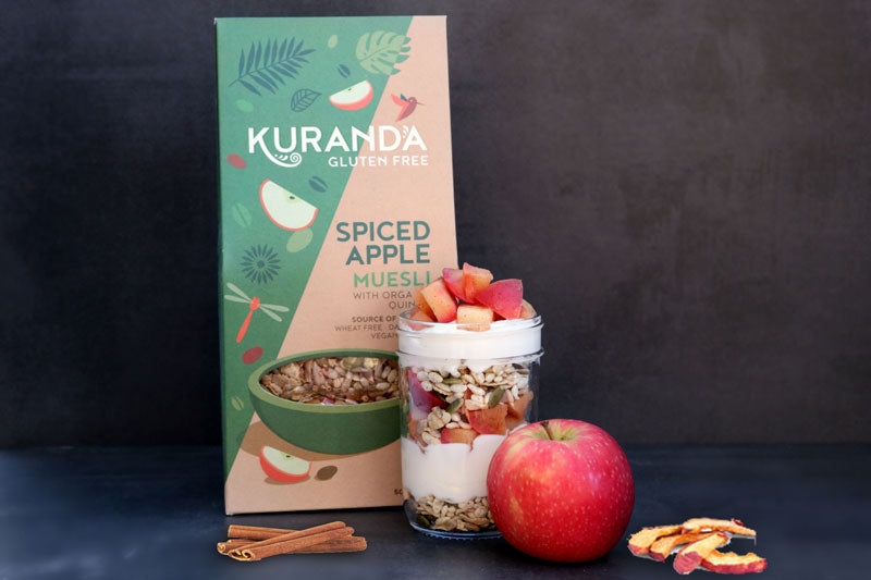 Crunchy Apple Parfait Nut Free Recipe