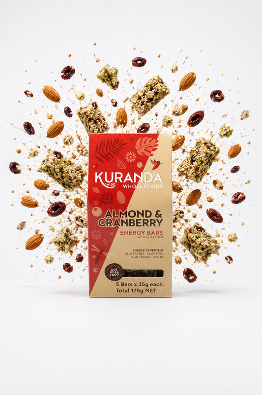 Almond and Cranberry Energy Bars