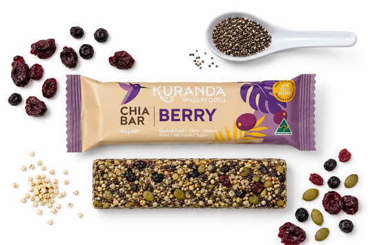 Chia & Cranberry Low GI Snack Bar