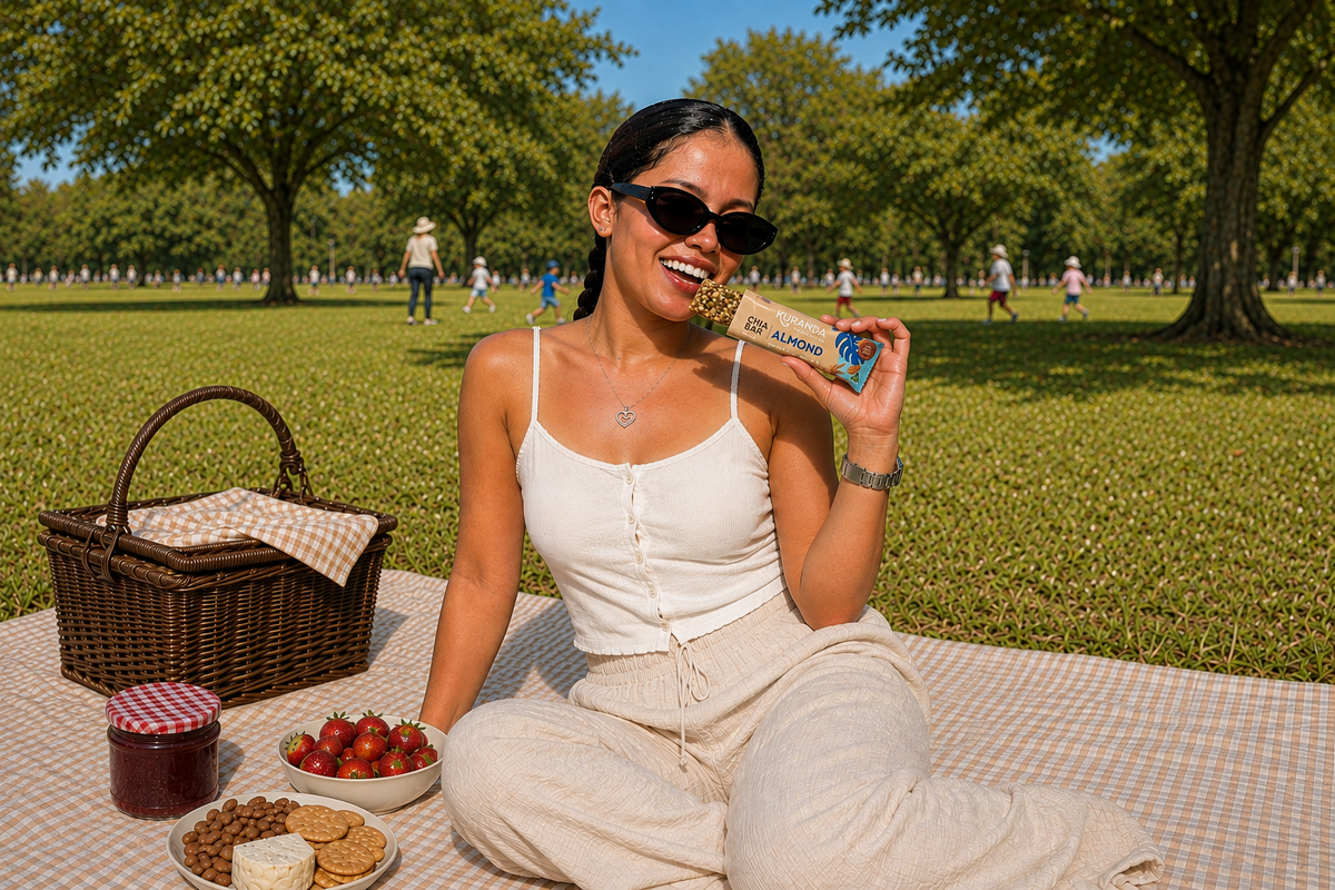 Chia & Almond Low GI Snack Bar