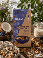 Blueberries & Coconut Paleo Muesli