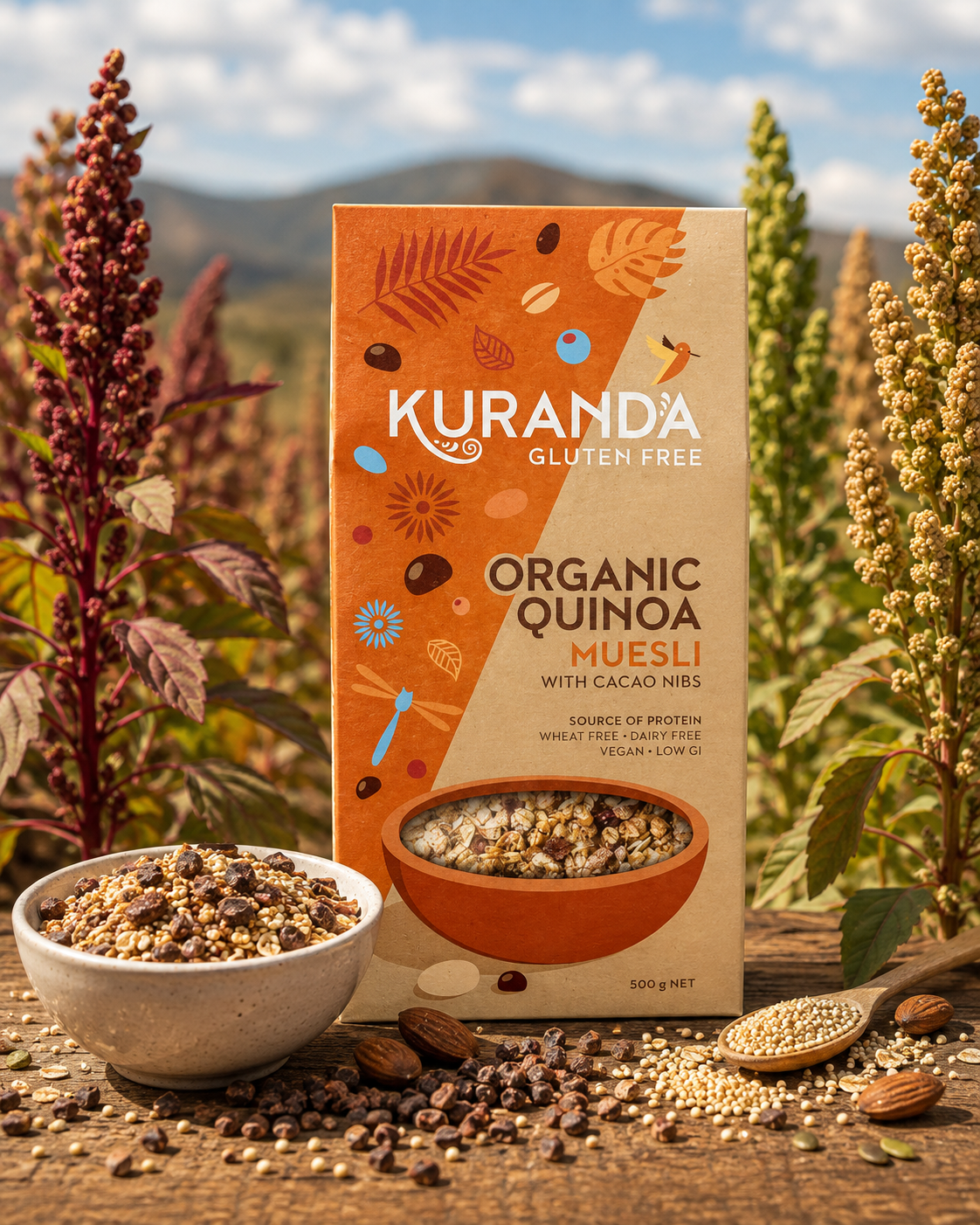 Organic Quinoa Gluten Free Muesli