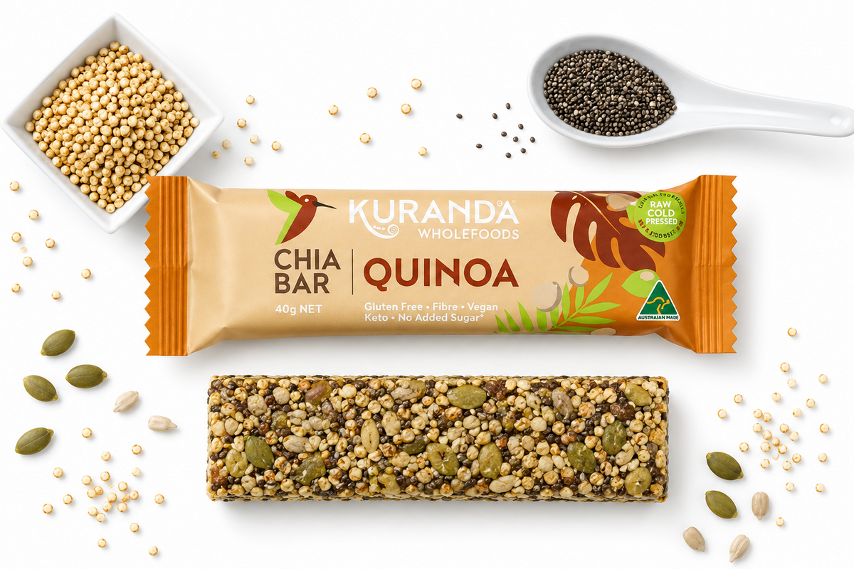 Chia & Quinoa Low GI Snack Bar