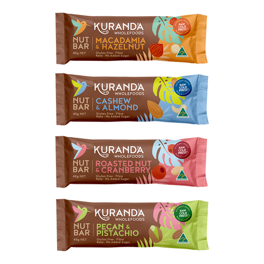 Kuranda Wholefoods Gluten Free Nut Bar Packs