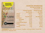 Kuranda Gluten Free Lil' Goodies Lunchbox Bites Nutritional Panel - Banana Smoothie - Nut Free Lunchbox Bites Delicious Yummy for School or Home