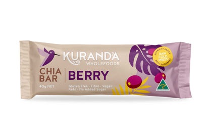 Chia & Cranberry Low GI Snack Bar