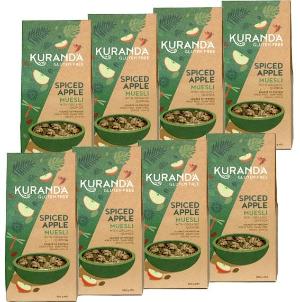 Kuranda Gluten Free Spiced Apple Muesli - Nut Free Recipe, Low GI, Wheat Free, Dairy Free, Vegan